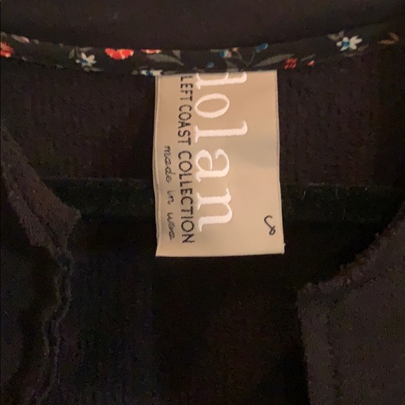 Anthropologie Dolan Knit Peplum Jacket - Picture 3 of 3